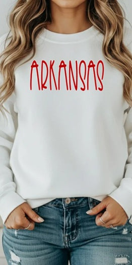 AR (Adults) | Arkansas Fun Font