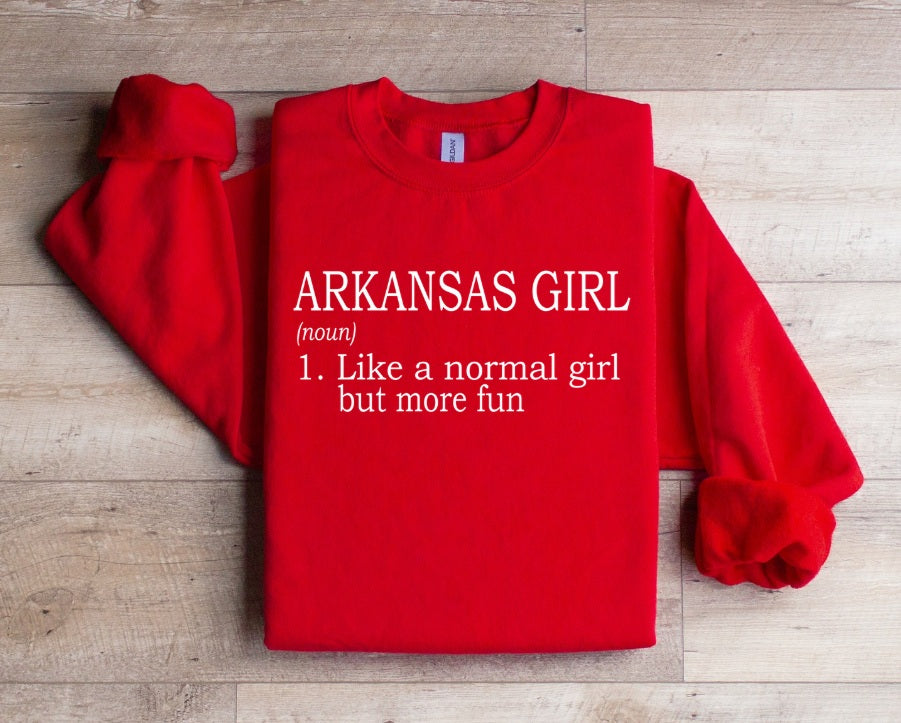 AR (ADULT) *PRE-ORDER* Arkansas Girl