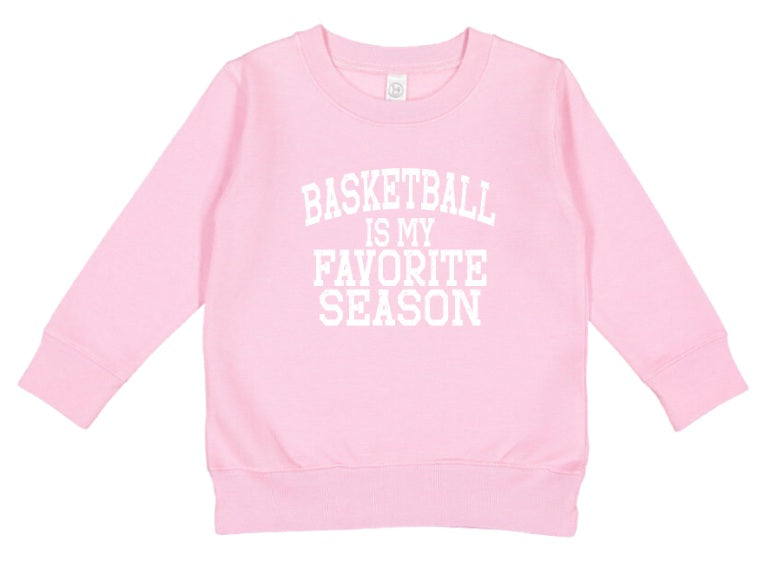 CARDS (TODDLER) *PRE-ORDER* Basketball Favorite Season (White)