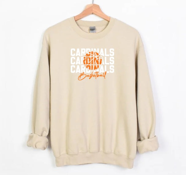 CARDS (ADULT) *PRE-ORDER* Cardinal Basketball Stacked