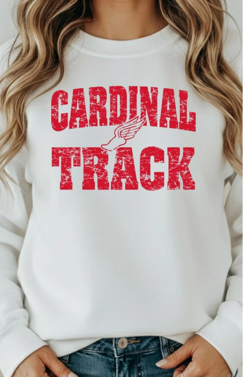 CARDS (YOUTH) *PRE-ORDER* Cardinal Track Distressed