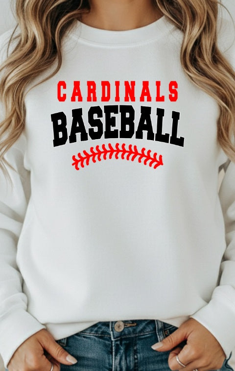 CARDS (YOUTH) *PRE-ORDER* Cardinals Baseball Stitches