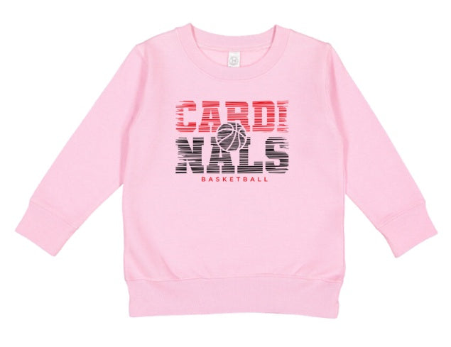 CARDS (TODDLER) *PRE-ORDER* Cardinals Basketball Lines (Red+Black)