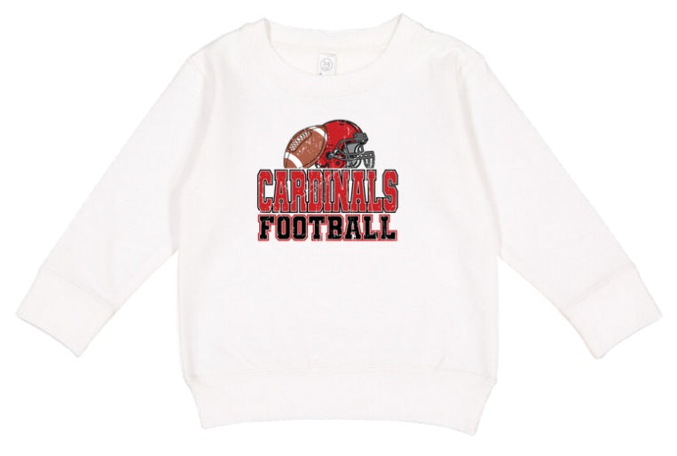 CARDS (TODDLER) *PRE-ORDER* Cardinals Football Helmet+Ball