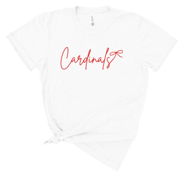 CARDS (ADULT) *PRE-ORDER* Cardinal Bow