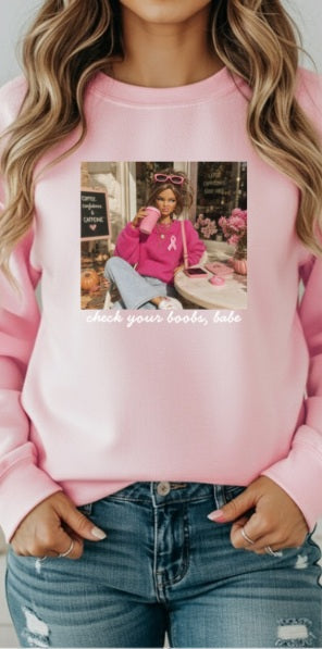 PINK OCTOBER (Adults) | Check Your Boobs Babe