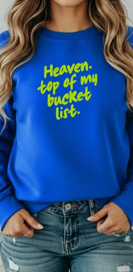 JESUS (Adults) | Heaven Bucket List - Green