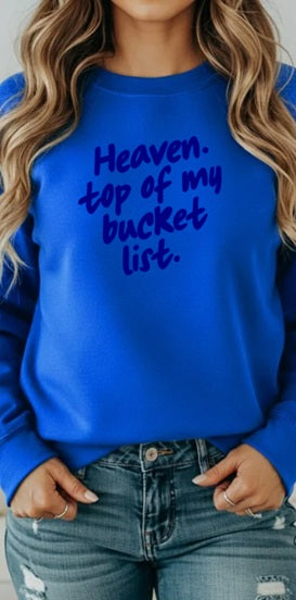 JESUS (Adults) | Heaven Bucket List - Blue