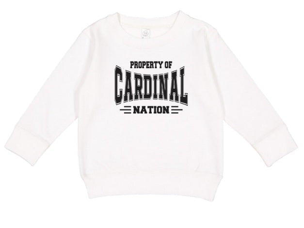 CARDS (TODDLER) *PRE-ORDER* Property of Cardinal Nation