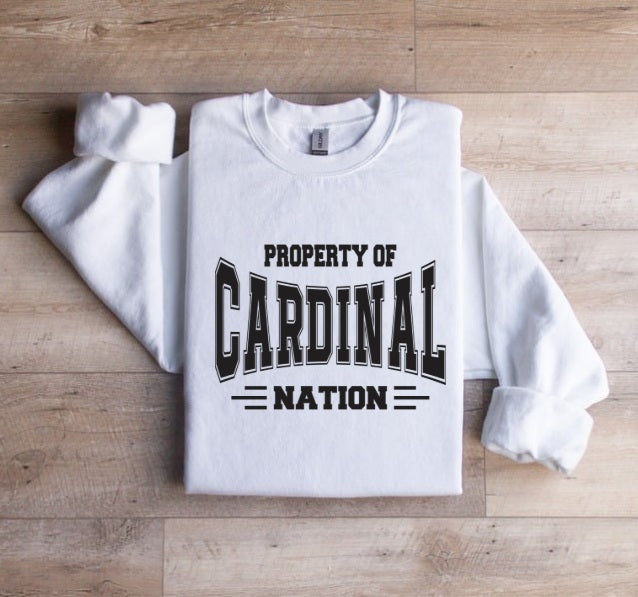 CARDS (ADULT) *PRE-ORDER* Property of Cardinal Nation