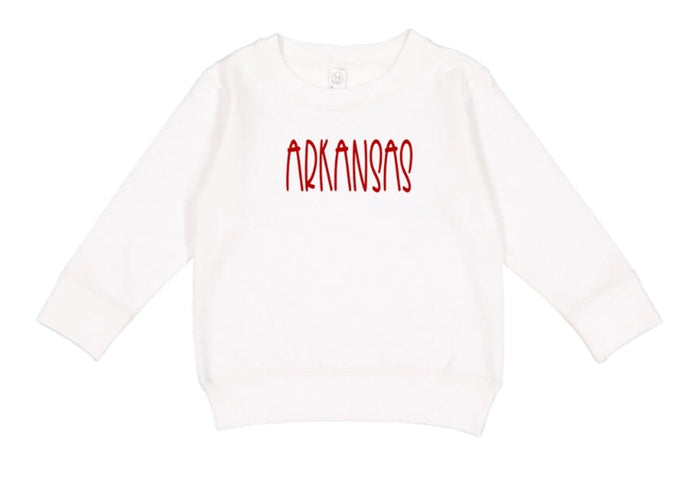 AR (Kiddos) | Arkansas Fun Font