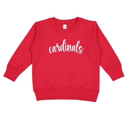 CARDS (Kiddos) | Cardinals Cursive