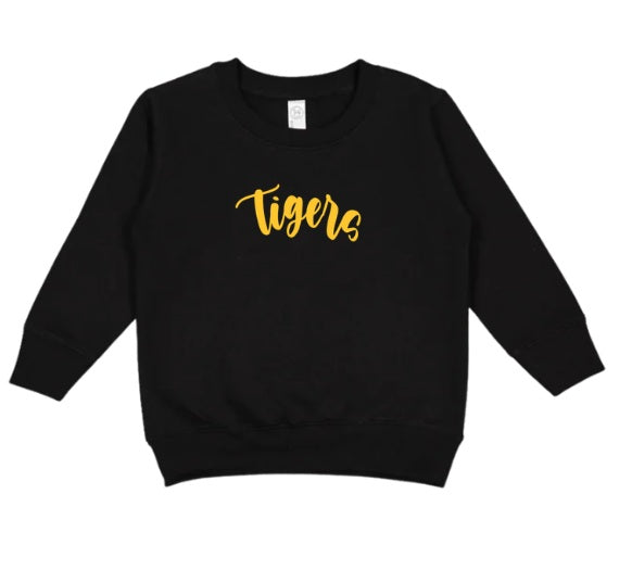 TIGERS (Kiddos) | Tigers Cursive (Yellow Font)