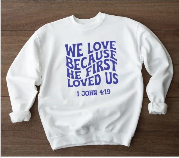 JESUS (ADULT) *PRE-ORDER* 1 John 4:19