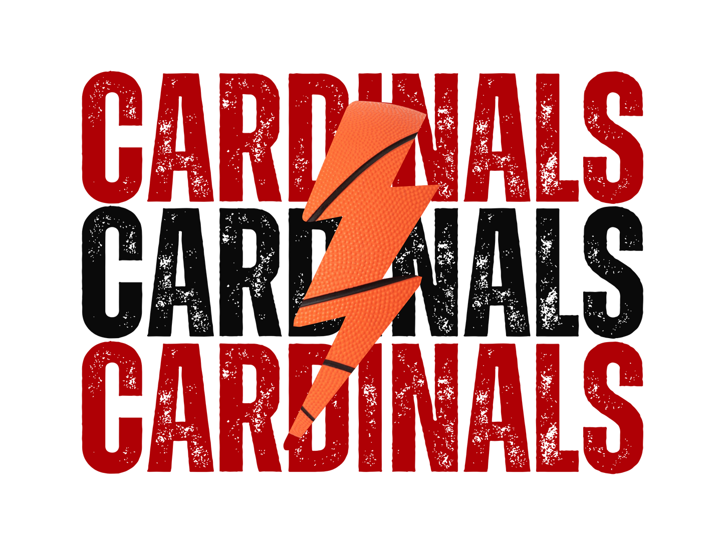 CARDS (YOUTH) *PRE-ORDER* Basketball - Cardinal Ball Lightning