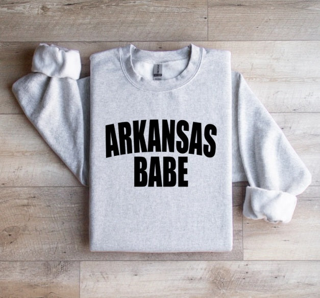 AR (ADULT) *PRE-ORDER* Arkansas Babe (black)
