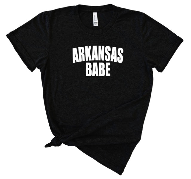 AR (ADULT) *PRE-ORDER* Arkansas Babe (white)