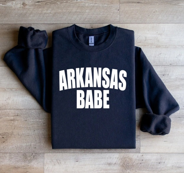 AR (ADULT) *PRE-ORDER* Arkansas Babe (white)