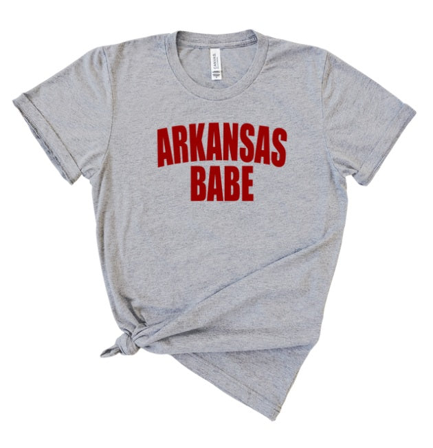 AR (ADULT) *PRE-ORDER* Arkansas Babe (red)