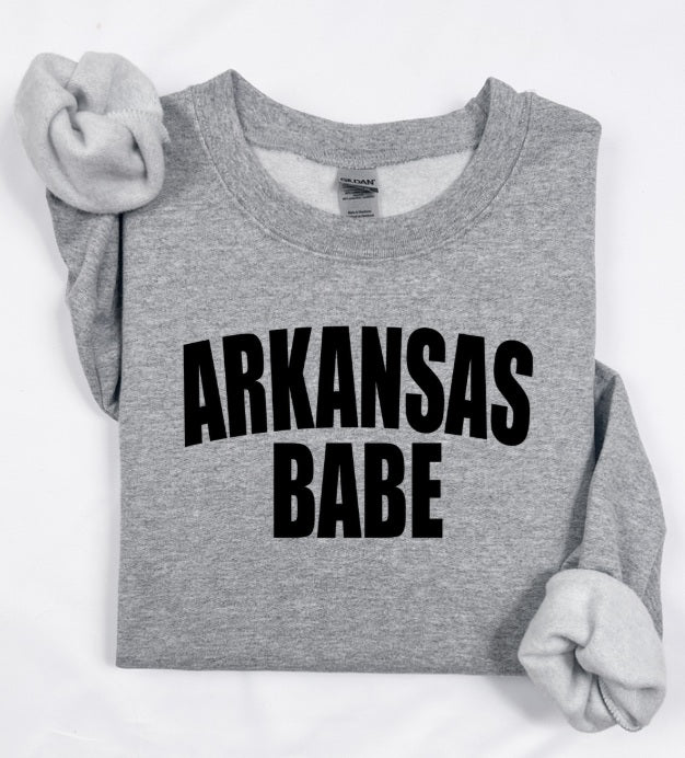 AR (ADULT) *PRE-ORDER* Arkansas Babe (black)