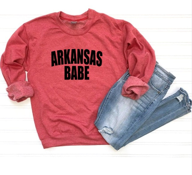 AR (ADULT) *PRE-ORDER* Arkansas Babe (black)