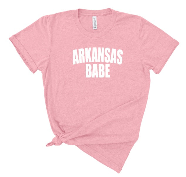 AR (YOUTH) *PRE-ORDER* Arkansas Babe (white)