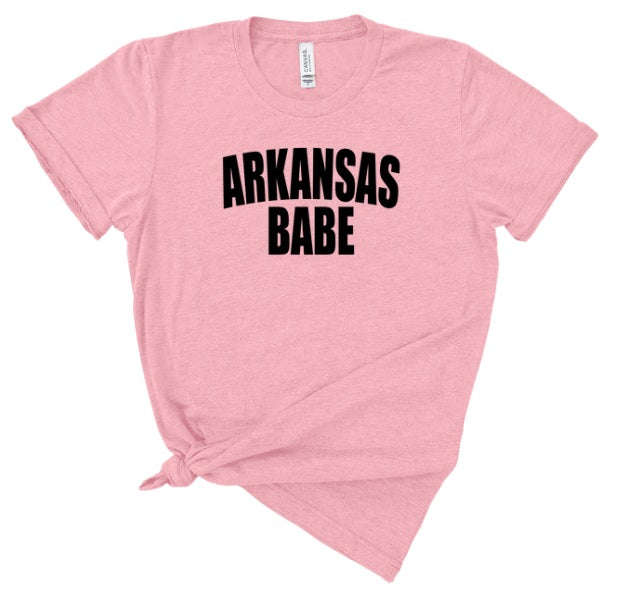 AR (YOUTH) *PRE-ORDER* Arkansas Babe (black)