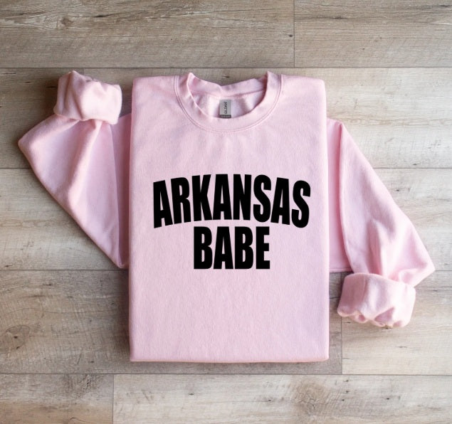AR (ADULT) *PRE-ORDER* Arkansas Babe (black)