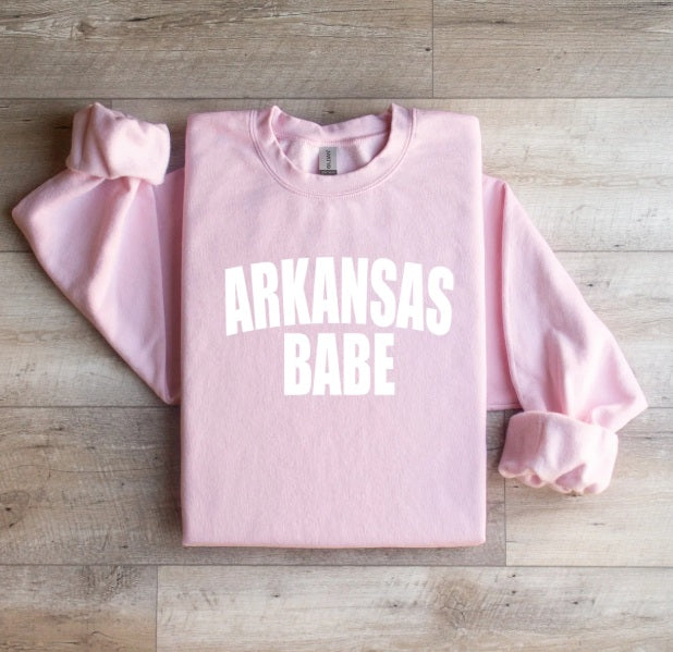 AR (ADULT) *PRE-ORDER* Arkansas Babe (white)