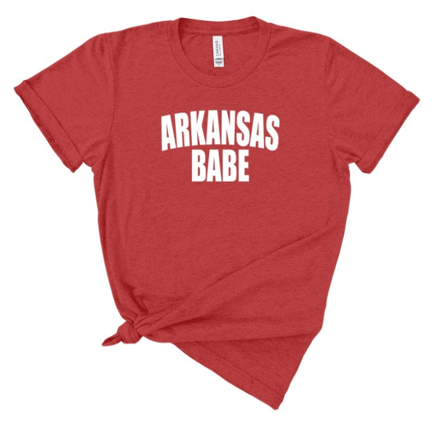 AR (ADULT) *PRE-ORDER* Arkansas Babe (white)