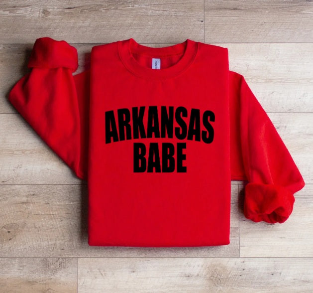 AR (YOUTH) *PRE-ORDER* Arkansas Babe (black)