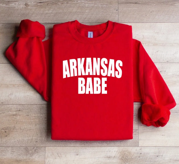 AR (YOUTH) *PRE-ORDER* Arkansas Babe (white)