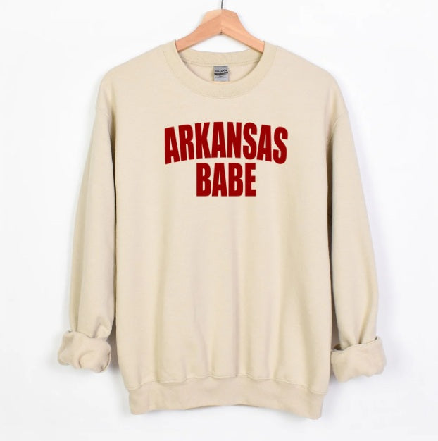 AR (ADULT) *PRE-ORDER* Arkansas Babe (red)