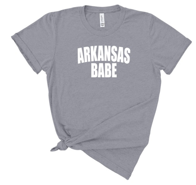 AR (YOUTH) *PRE-ORDER* Arkansas Babe (white)