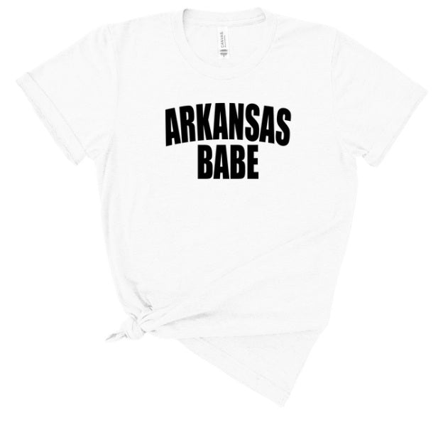 AR (YOUTH) *PRE-ORDER* Arkansas Babe (black)