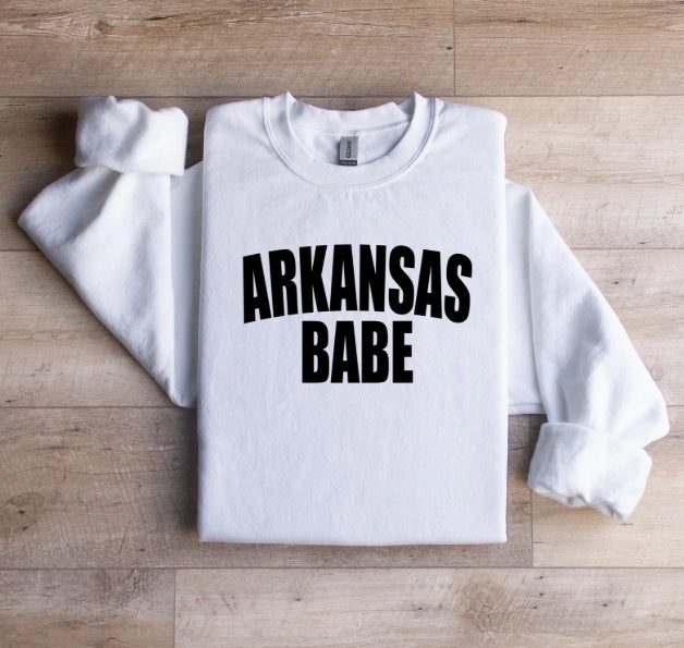 AR (ADULT) *PRE-ORDER* Arkansas Babe (black)