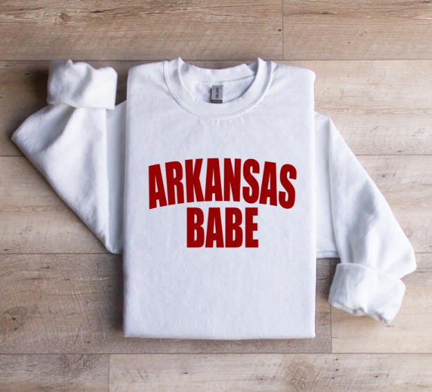 AR (YOUTH) *PRE-ORDER* Arkansas Babe (red)