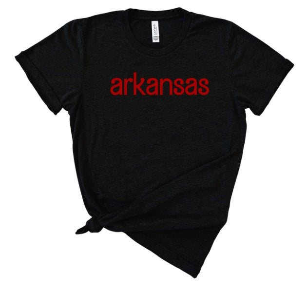 AR (ADULT) *PRE-ORDER* Arkansas Barbie Font (red)