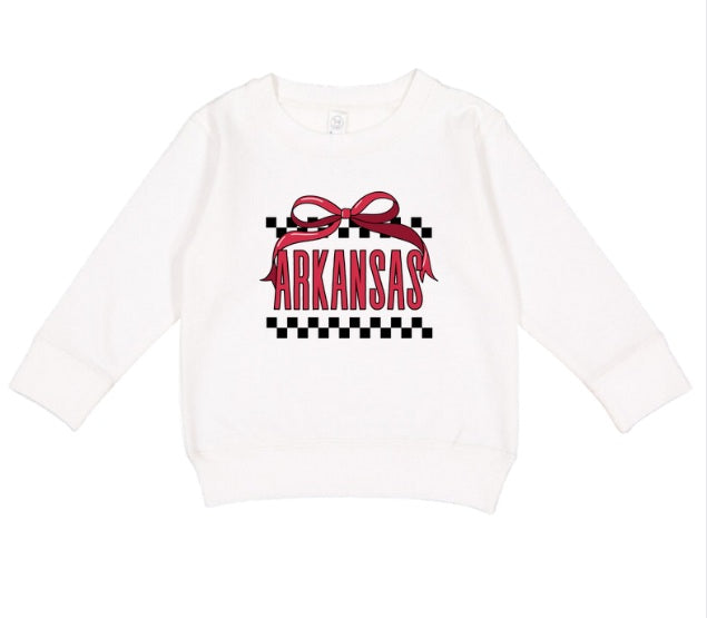 AR (TODDLER) *PRE-ORDER* Arkansas Bow