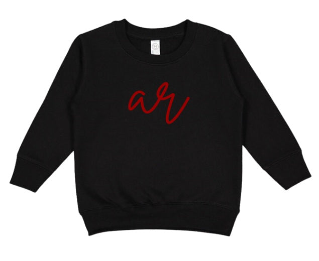 AR (TODDLER) *PRE-ORDER* AR Lowercase (red)