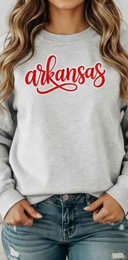 AR (Adults) | Arkansas Cursive
