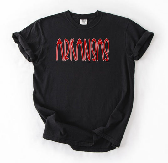 AR (Adults) | Arkansas Fun Font