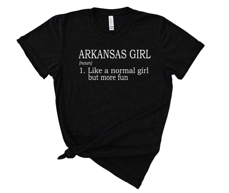 AR (ADULT) *PRE-ORDER* Arkansas Girl