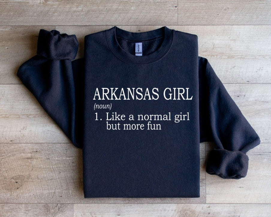 AR (ADULT) *PRE-ORDER* Arkansas Girl