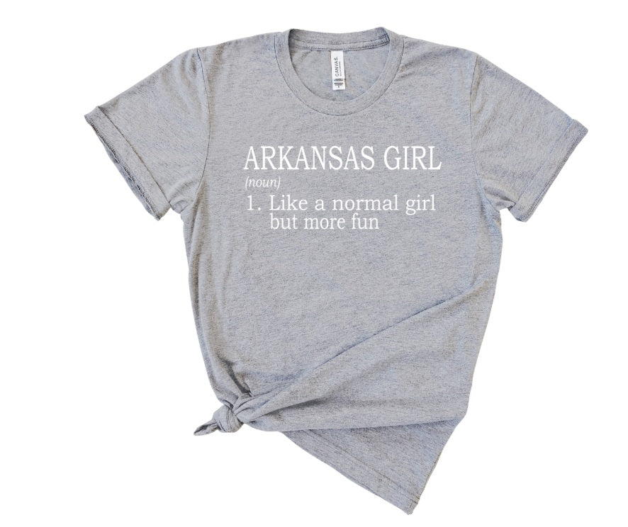 AR (ADULT) *PRE-ORDER* Arkansas Girl