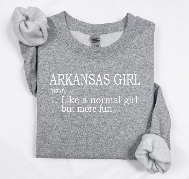 AR (ADULT) *PRE-ORDER* Arkansas Girl