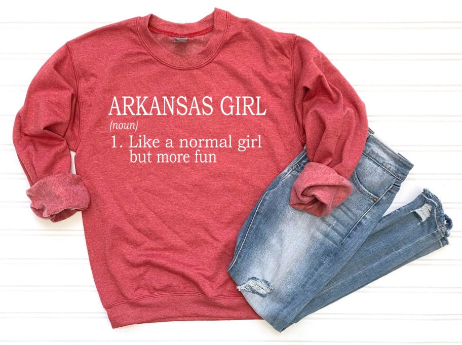 AR (ADULT) *PRE-ORDER* Arkansas Girl