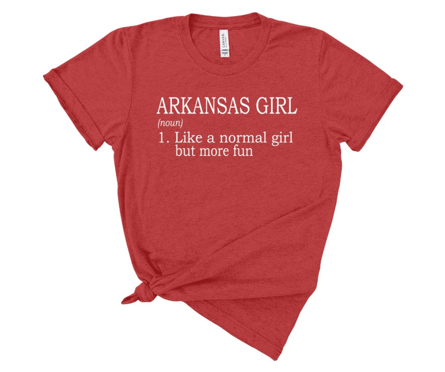 AR (ADULT) *PRE-ORDER* Arkansas Girl