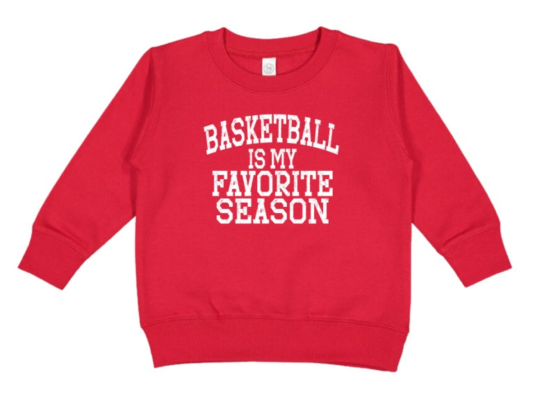CARDS (TODDLER) *PRE-ORDER* Basketball Favorite Season (White)