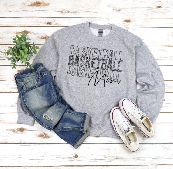 BALLIN' BBALL (ADULT) *PRE-ORDER* Basketball Mom Repeat